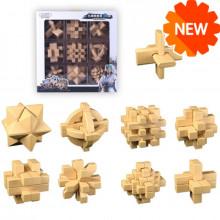 Набор головоломок MoFangGe Пластик 9 штук